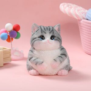 800g Giant Gray Cat Taba Squishy