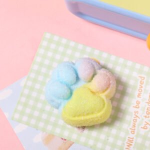 Tri-Color Cat Paw Squishy