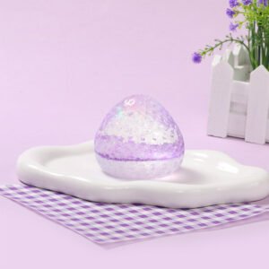 Purple Glow-in-dark Strawberry Taba Squishy