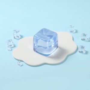 170g Crystal Blue Ice Cube Taba Squishy