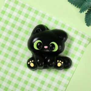 77g Black Elf Kitty Taba Squishy