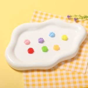 7Pcs Tiny Rainbow Cat's Paw Squishy