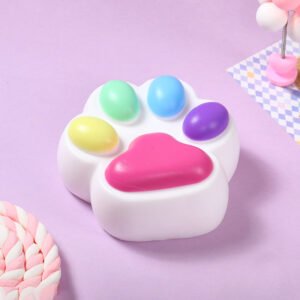 800g Super Large Rainbow Cat 2.0 Paw Taba Squishy