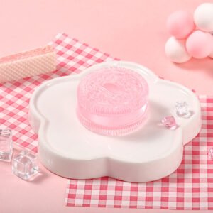 80g Crystal Pink Cookie Taba Squishy