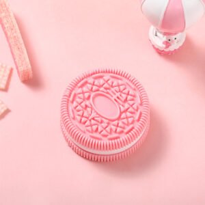 80g Pink Cookie Taba Squishy